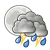Pancadas de chuva